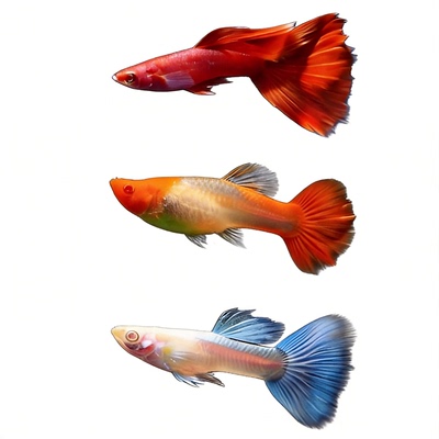 纯种孔雀鱼活体小型好养热带淡水
