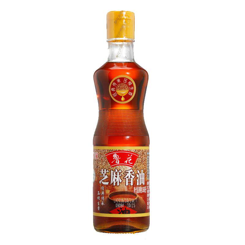 鲁花芝麻香油350ml食用油