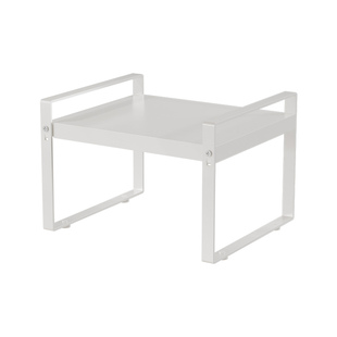 物鸣厨房台面置物架分层隔板橱柜桌面储物架子电饭煲调料收纳架