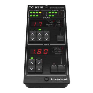 TC Electronic TC 8210-DT混响效果器硬件控制器经典System6000