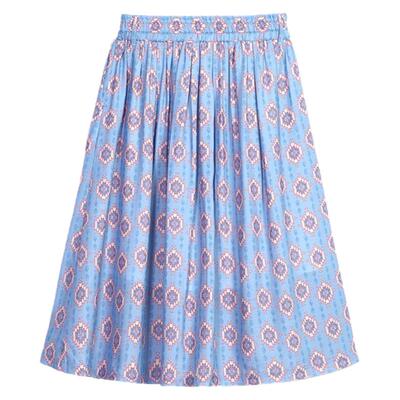 MCS松身版女士印花半身裙裙复古美式百搭做旧耐磨裙子CW22WQ206W