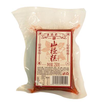 凉拌老式京糕250g酸甜儿童山楂味零食天津山楂糕开味山楂制品