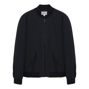 【都市守护者】保暖白鹅绒填充 棒球领MA-1飞行羽绒服外套 DAD334