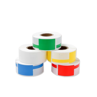 普贴通信线缆标签纸P刀型机房网线标签贴纸不干胶打印纸伟文品胜理念b50通讯移动电信标签纸02F 03F 05F