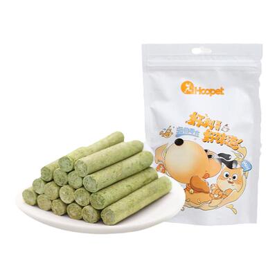 猫草磨牙棒轻松化毛冻干猫零食