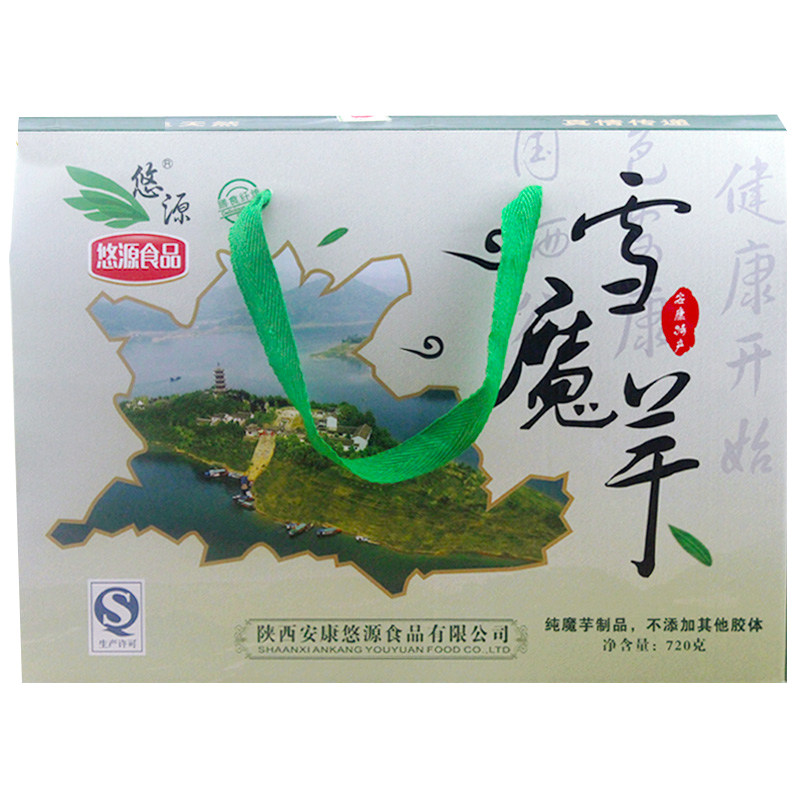 悠源礼盒装雪魔芋素食魔芋丝720g