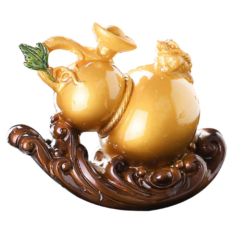 葫芦变色茶宠可养茶桌装饰品礼盒