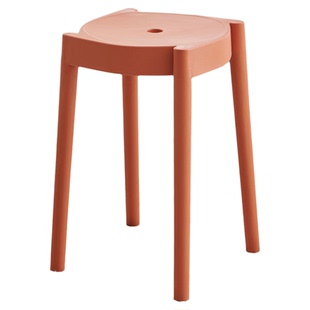 可叠放堆叠椅圣诞换新加厚塑料凳结实商用凳子小户型家用强固凳子