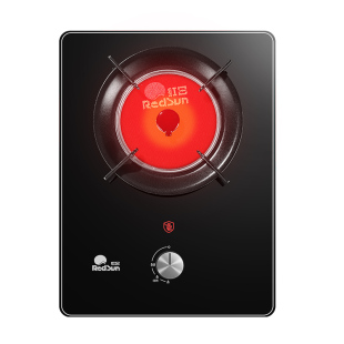 红日红外线燃气灶家用单灶台嵌两用猛火液化气灶天然气炉具EX01B
