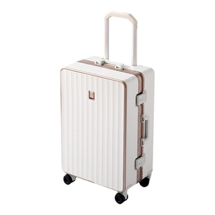 袋鼠2025年新款行李箱男生高颜值24寸加厚结实耐用拉杆密码皮箱子