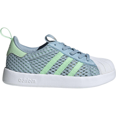 Adidas/阿迪达斯正品三叶草小童经典透气运动贝壳头板鞋JH7470