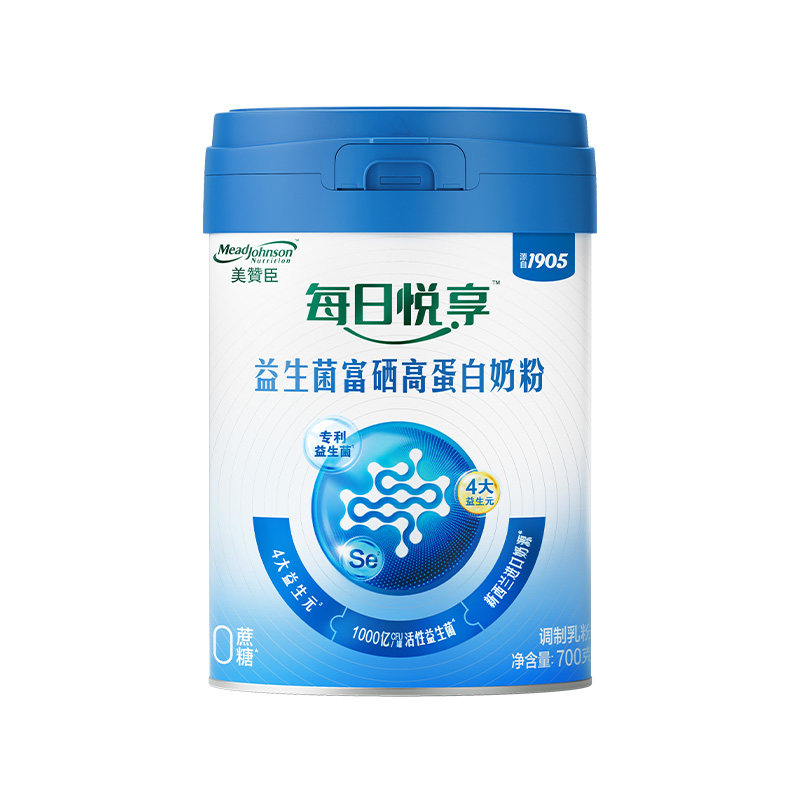 美赞臣中老年成人奶粉进口奶源益生菌高钙富硒全家营养品长辈送礼