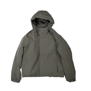 高质感连帽羽绒服男士2025新款冬季通勤加厚保暖外套冬装短款上衣