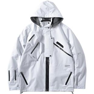 ENSHADOWER隐蔽者压胶防水冲锋衣gorpcore男Teflon三防滑雪服外套