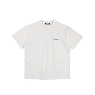 XLARGE吸汗透气中性风短袖2025夏季新款潮流街头纯棉T恤男女同款