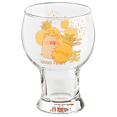 川岛屋&lulu猪联名可爱啤酒杯子