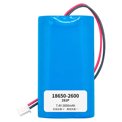 7.4V18650锂电池组2600MAH串并定制保护板插头CCC锂电芯PACK加工