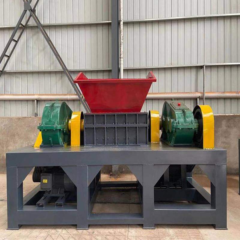 600型塑料撕碎机 机头料大蓝桶双轴粉碎机 地膜编织袋吨包撕碎机,机械设备,粉碎机,淘宝优惠券,粉丝福利购,淘宝优惠卷