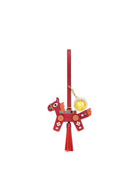 周大福韩美林小马足金黄金挂件