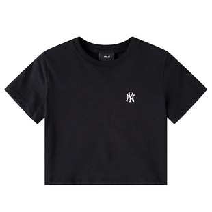 MLB短款T恤女装2026夏季新款运动休闲透气圆领短袖半袖3FTSB1263