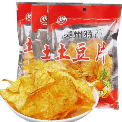 贵云贵州麻辣土豆片特产网红小吃