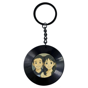 NFC钥匙扣视频录音音乐唱片专辑定制情侣照片挂件男朋友生日礼物