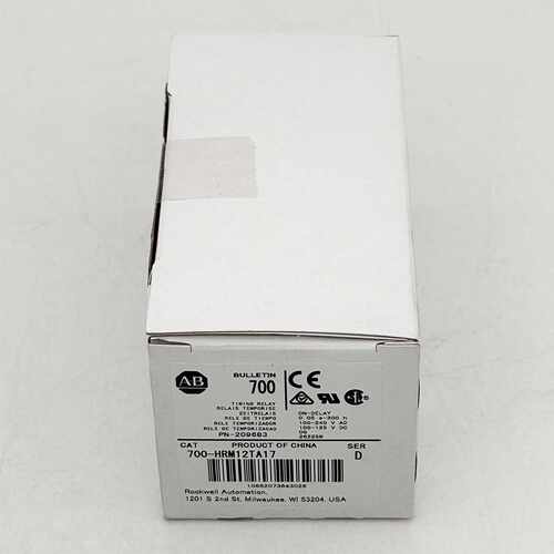 议价700-HRM12TA17定时继电器罗克韦尔AB全新现货700HRM12TA17