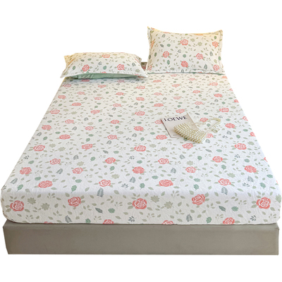 加厚牛奶绒法莱绒宝宝毛绒床笠