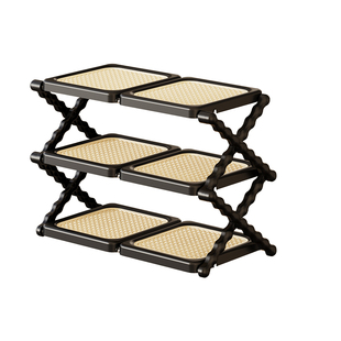 厨房备菜置物架可折叠多层桌台面配菜盘多功能收纳神器火锅食材架