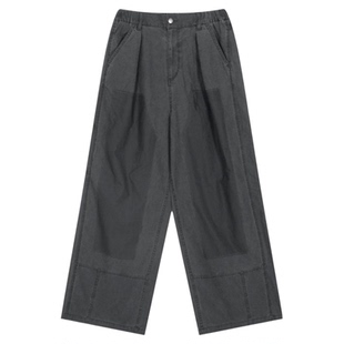 niko and ...长裤女2026春季新款休闲宽松日常棉质裤子590569