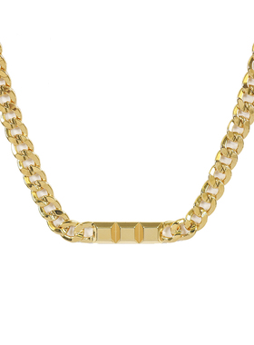 巧克力古巴项链小众设计时尚女