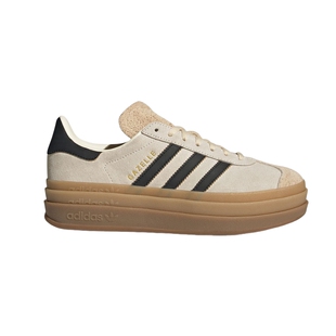 adidas阿迪达斯三叶草叠层感板鞋运动秋女GAZELLE厚底T头鞋JS3892