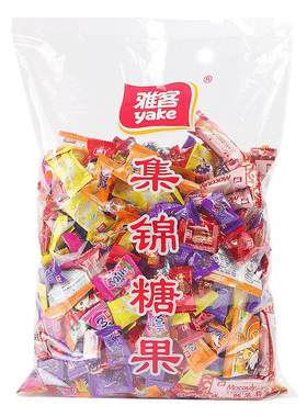 雅客集锦糖2500g混合礼糖