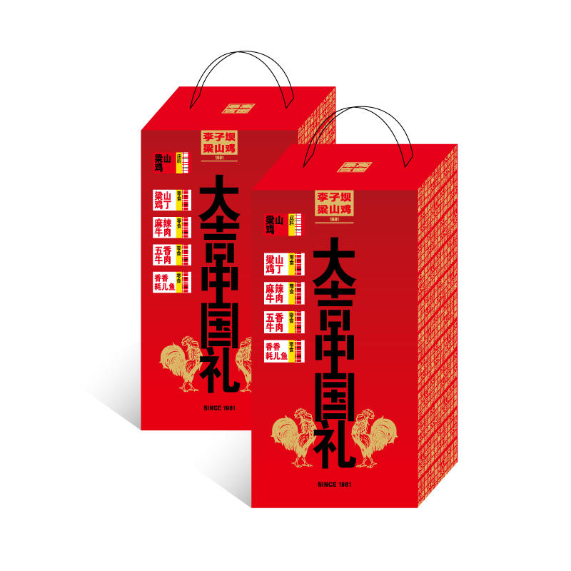 李子坝梁山鸡零食礼盒