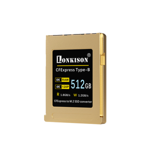 Cfexpress储存卡4.0适配富士xh2佳能R63尼康Z63/ZR/Z8相机CFE-B卡