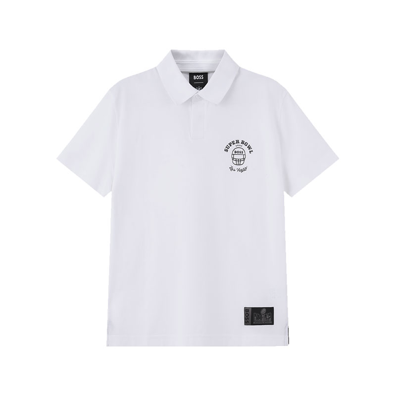 HugoBoss棉质短袖POLO衫