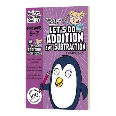 英文原版 Let's do Addition and Subtraction 6-7 我们一起做加法和减法6-7岁 英文版 进口英语原版书籍儿童外文书