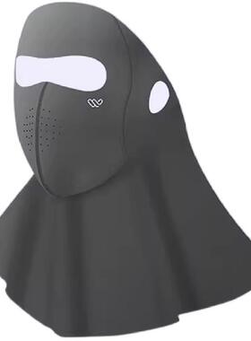 全脸防晒面罩脸基尼女2026新款遮阳隔热冰丝居家户外口罩护颈一体