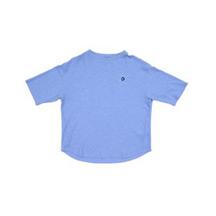 素然AnKoRau 安高若25夏季女士多巴胺经典华夫格短袖T恤