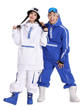 COSONE新款滑雪服滑雪裤套头加棉