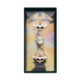 daparo昔酒联名丹顶鹤李白胸针高档女男项链戒指春季配饰节日礼物