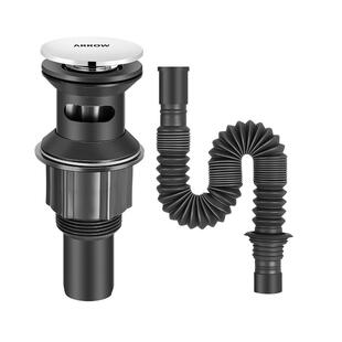 箭牌下水管洗手盆防臭漏水塞洗脸盆下水器通用配件排水软管套装