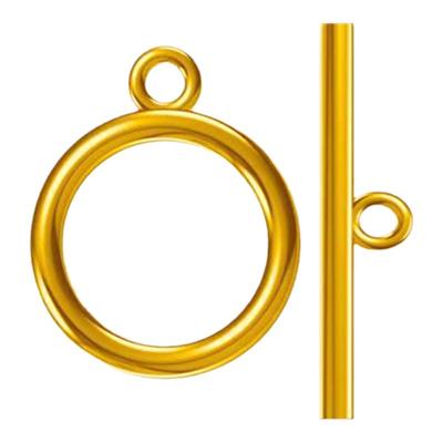 纯18k金OT扣diy手工制作手链项链