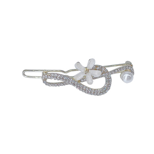 妃晟韩式优雅琉璃音符青蛙扣发夹文艺网红刘海夹侧边夹后脑勺发卡