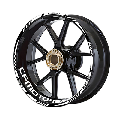 适用于春风摩托车轮毂贴反光贴纸