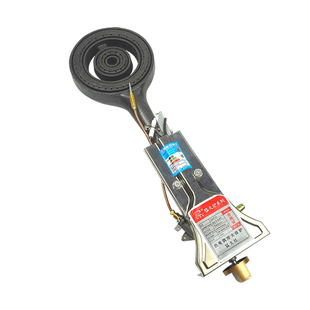 商用猛火灶炉头摆摊烧铁板煤气灶单灶大火力饭店快速燃气灶头台式