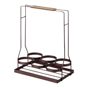 啤酒篮子酒提篮子酒筐手提提酒器酒吧烧烤酒店KTV酒架拎架啤酒提