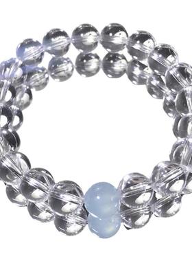 天然白水晶晶听剔透高颜值