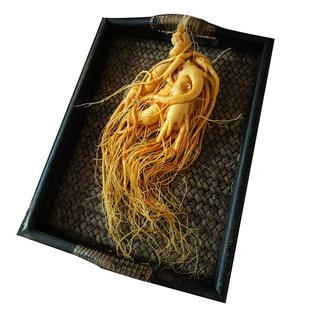 人参长白山人参正宗保鲜参煲汤泡酒用新鲜人参东北特产高龄大参