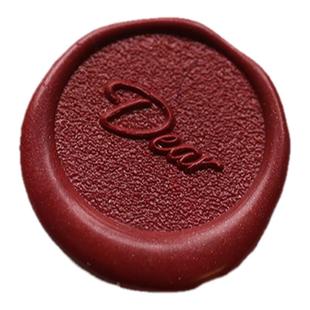 情人节送男女朋友礼物文创礼盒婚礼结婚磨砂火漆印章封信封请柬